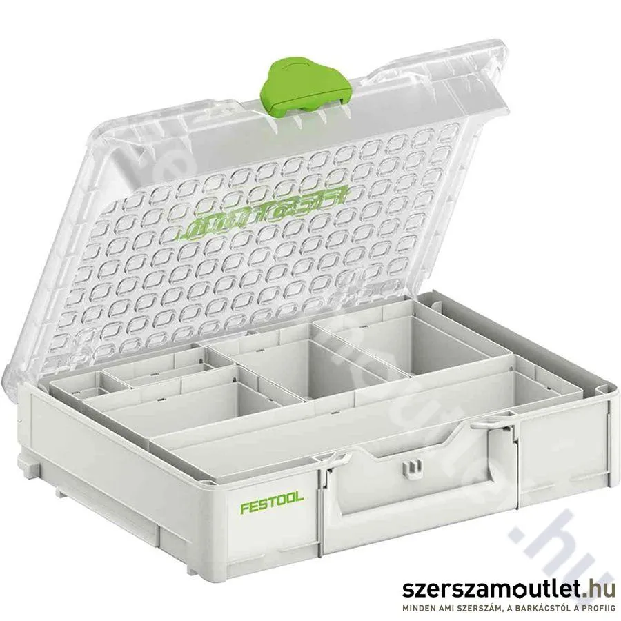 FESTOOL Systainer³ Organizer SYS3 ORG M 89 6xESB műanyag láda