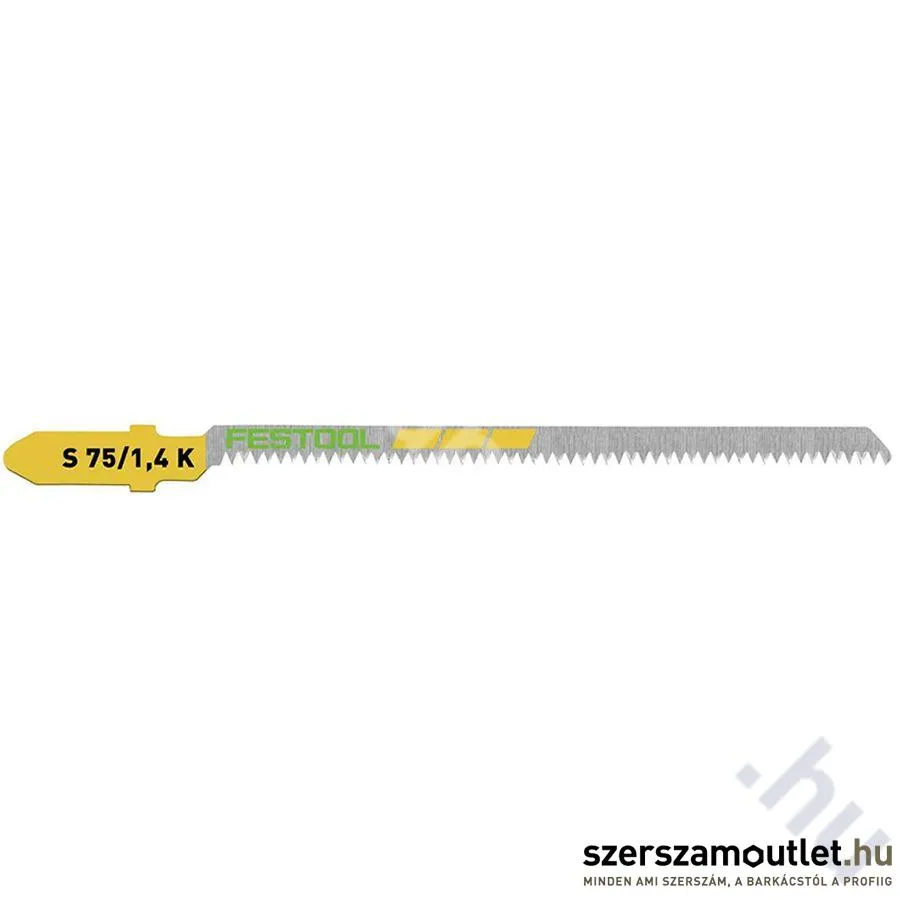 FESTOOL Szúrófűrészlap faanyagokhoz íves vágás S 75/1,4 K/5 (204267)