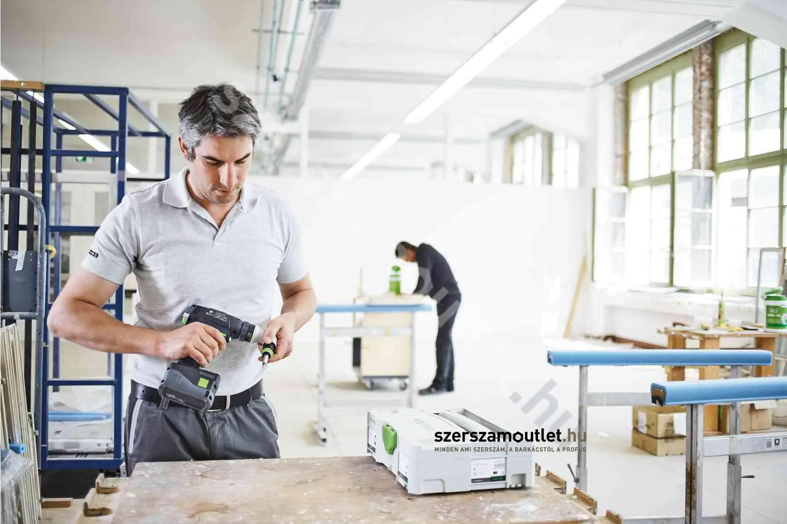 FESTOOL T 18+3 LI Basic Akkus fúró-csavarbehajtó (18V) (Akku és töltő nélkül!)