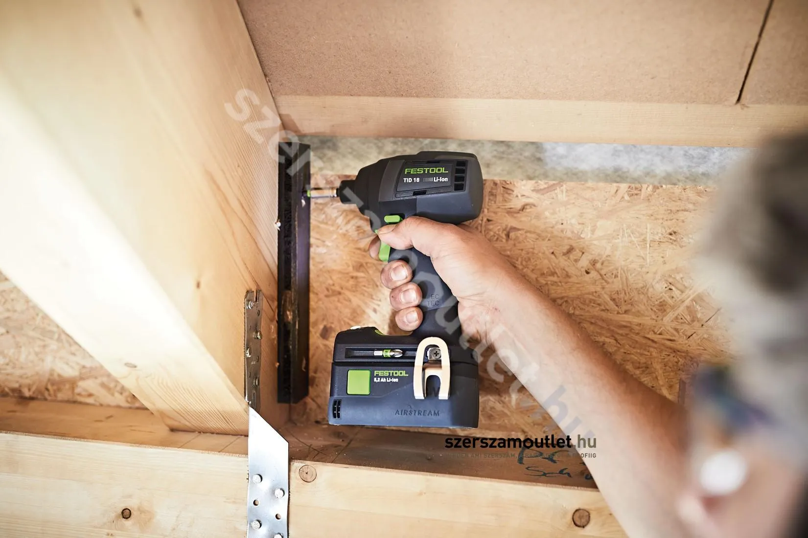 FESTOOL TID 18-Basic Akkus ütvecsavarozó (18V) (Akku és töltő nélkül!)
