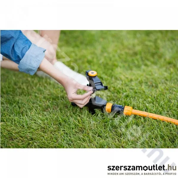 FISKARS COMFORT Impulzus kör esőztető, fém, kerekekkel (XL) (1023656)