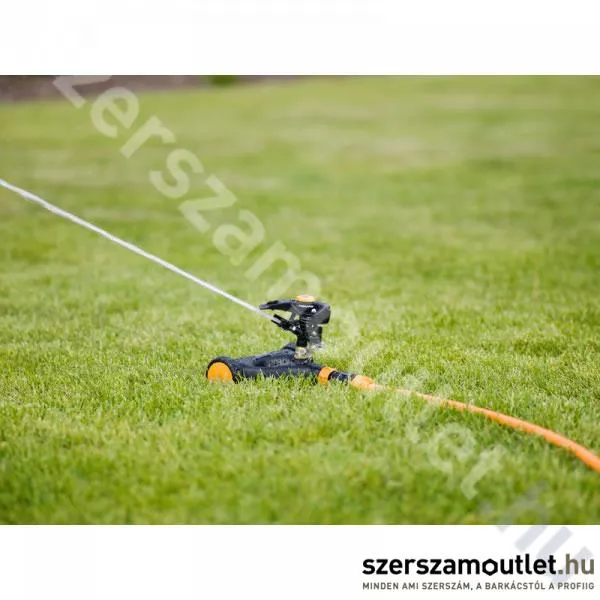 FISKARS COMFORT Impulzus kör esőztető, fém, kerekekkel (XL) (1023656)