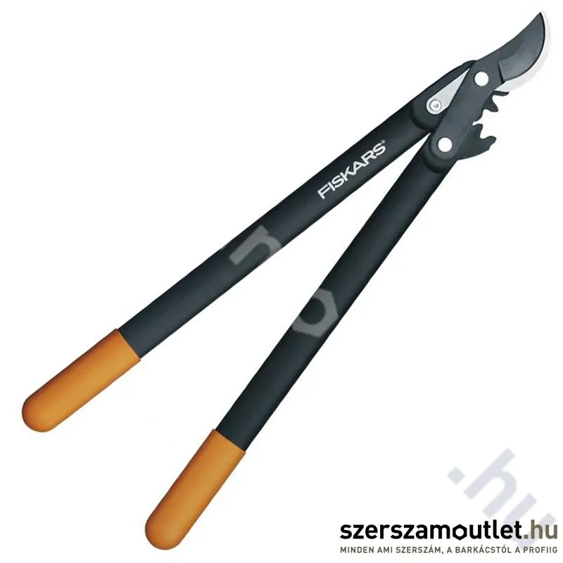 FISKARS L76 POWERGEAR Fogaskerekes ágvágó, ollós pengével (M) (112300) (1001553)