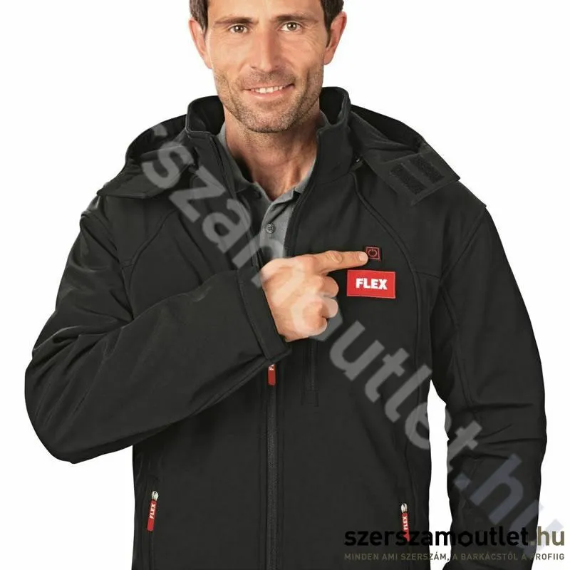 FLEX TJ 10.8/18.0 Akkus fűthető polár kabát, M-es (Akku és töltő nélkül!) (417.998)