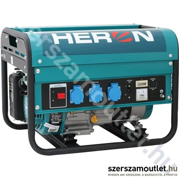 HERON EGM-25 AVR Áramfejlesztő 2,3kVA