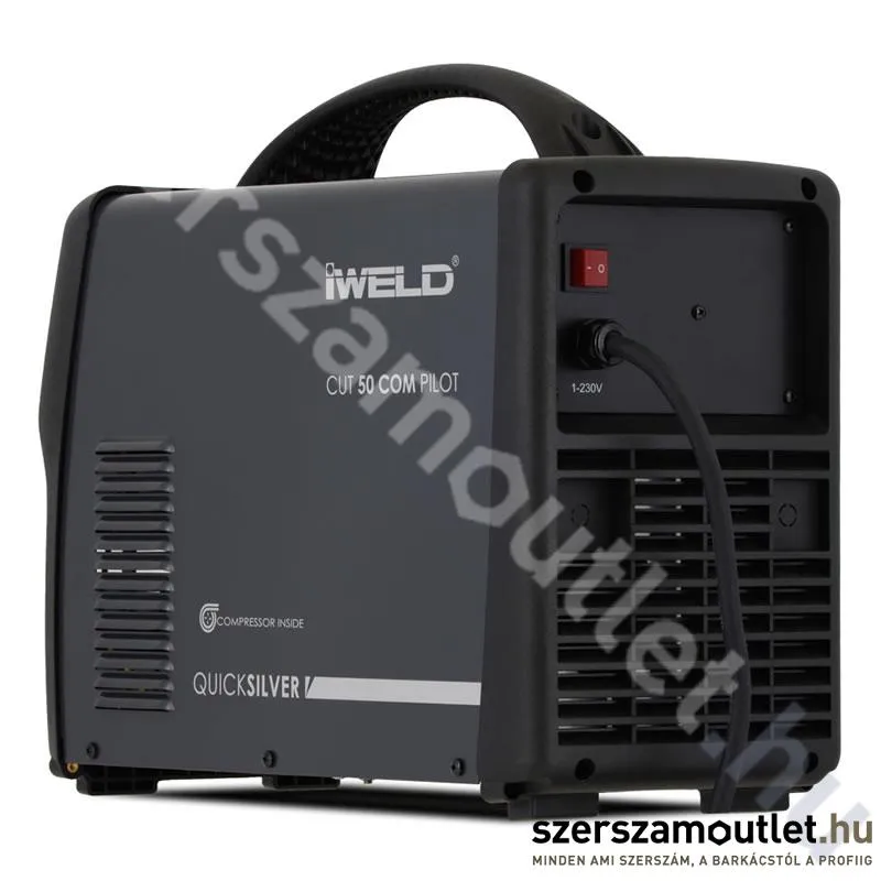 IWELD CUT 50 COM PILOT Plazmavágó inverter beép. kompresszorral (20-40A) (800CUT50PTCOM)