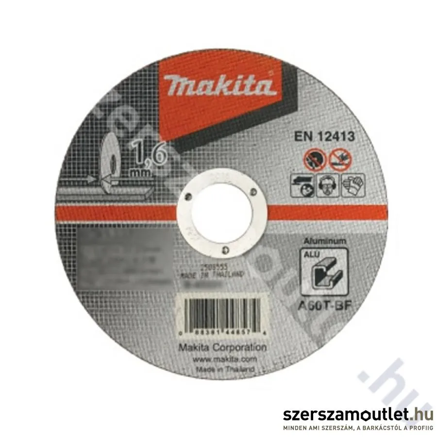 Makita vágótárcsa inoxhoz és normál acélhoz 150x1,6mm (B-45347)