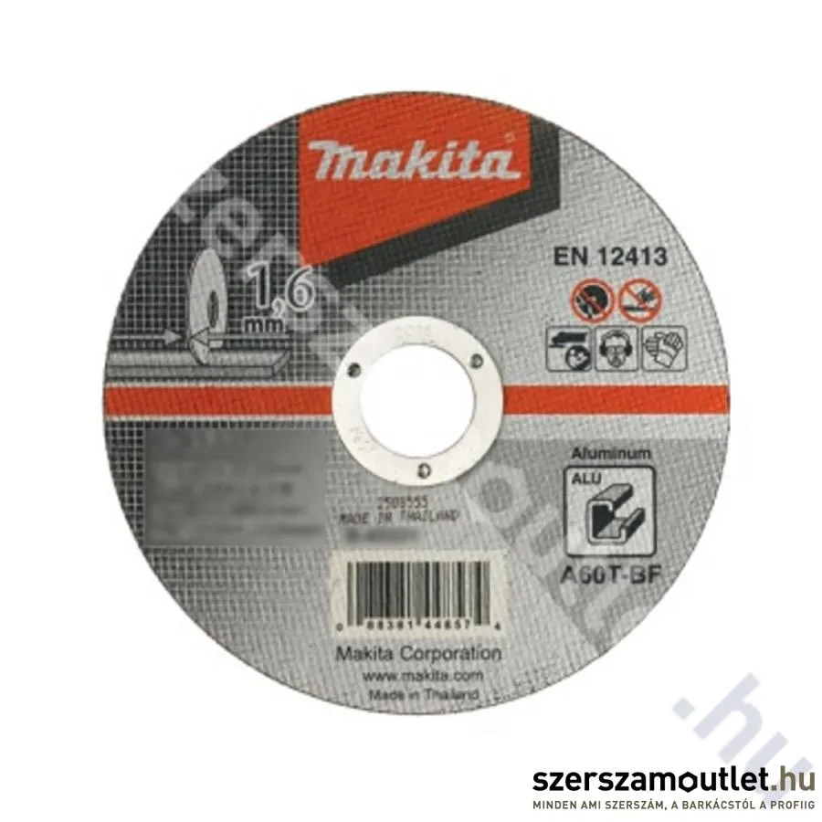 MAKITA ALU Vágókorong 150x1,6 mm sarokcsiszolóhoz (B-45347)