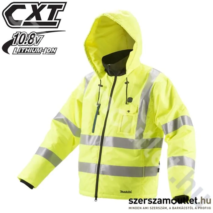 MAKITA CJ106DZS / CJ106DZM / CJ106DZL / CJ106DZXL / CJ106DZ2XL / CJ106DZ3XL fűthető kabát (S-XXXL)