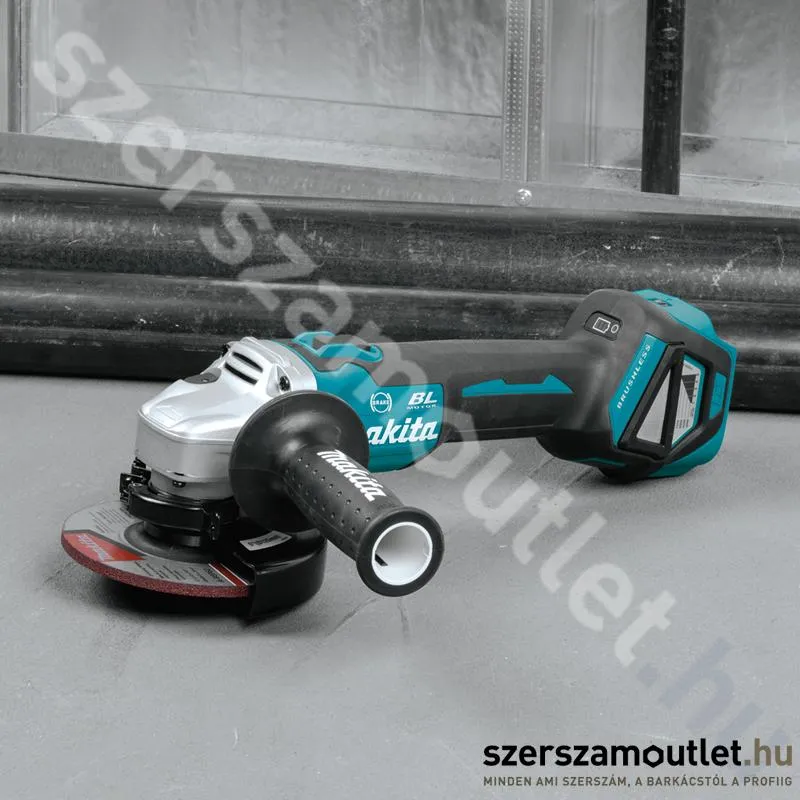 MAKITA DGA513Z Akkus szénkefementes fordulatszabályzós sarokcsiszoló 125mm (Akku és töltő nélkül)