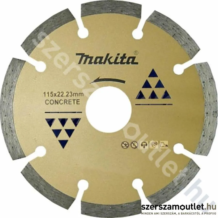 MAKITA Diamak szegmentált gyémánttárcsa 115 mm (A-84109)