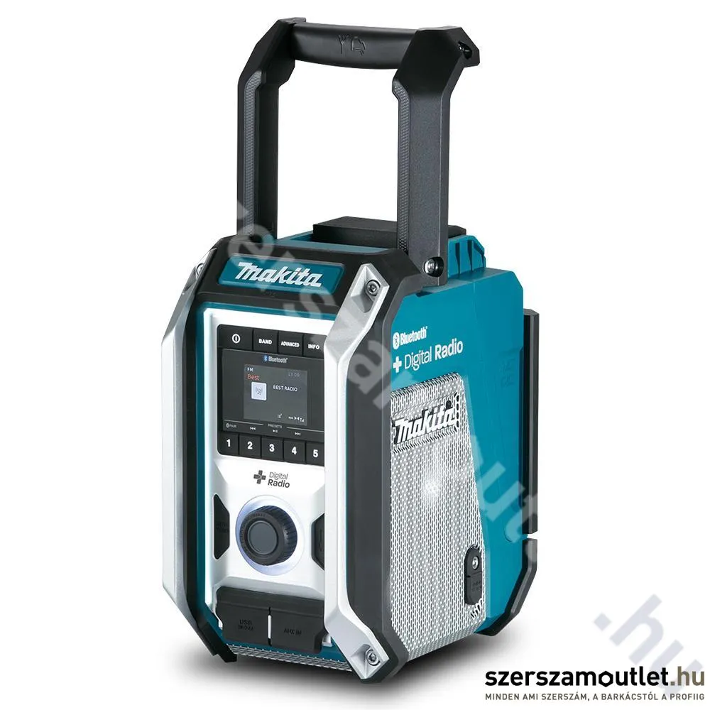 MAKITA DMR115 Digitális Bluetooth Akkus Rádió (10,8V-18V) (Akku és töltő nélkül)