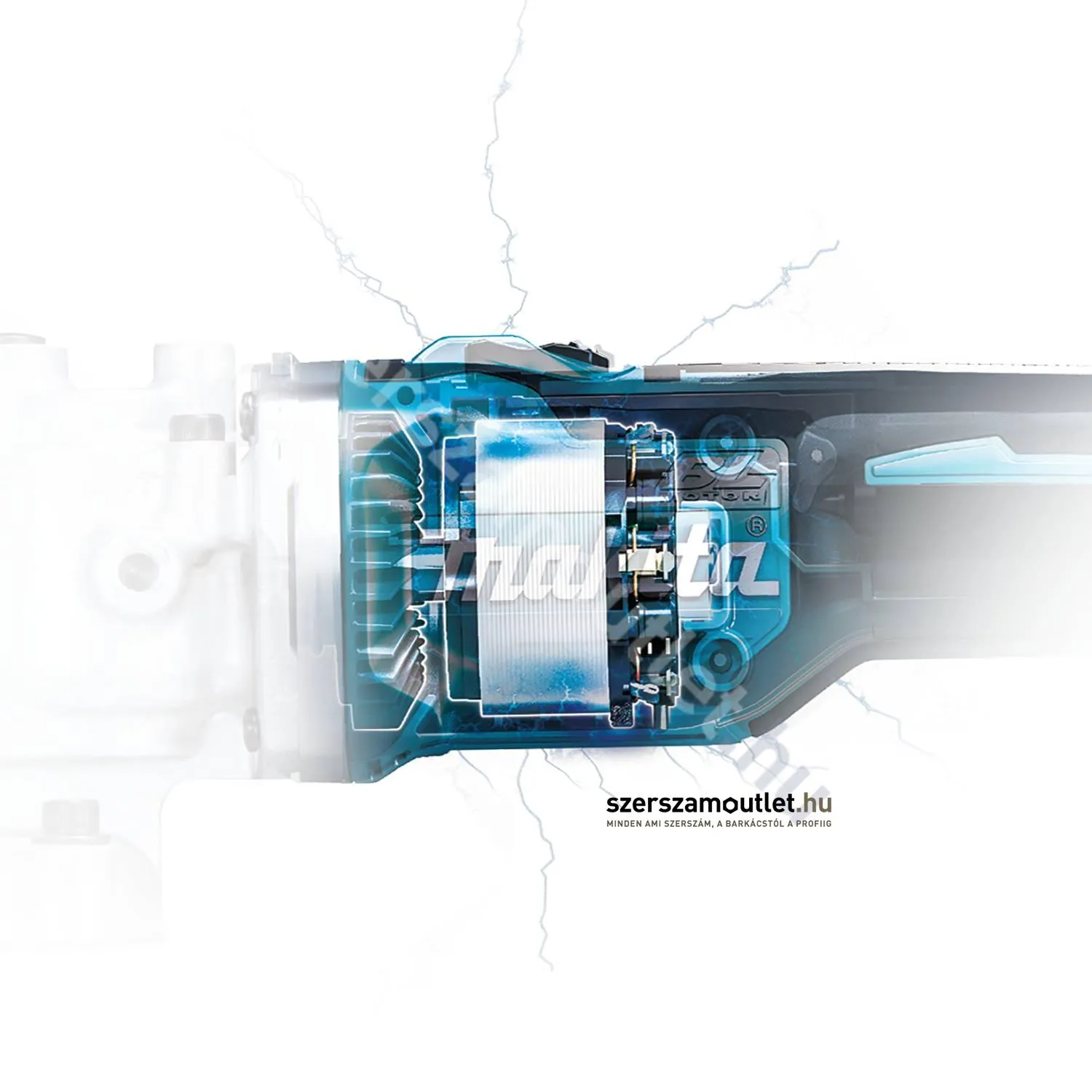 MAKITA DSC250ZK Akkus szénkefementes menetesszár vágó kofferben (18V) (Akku és töltő nélkül)