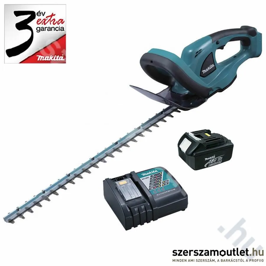 MAKITA DUH523RF Akkus sövényvágó 52cm 1db(18V 3,0Ah)akku+töltő