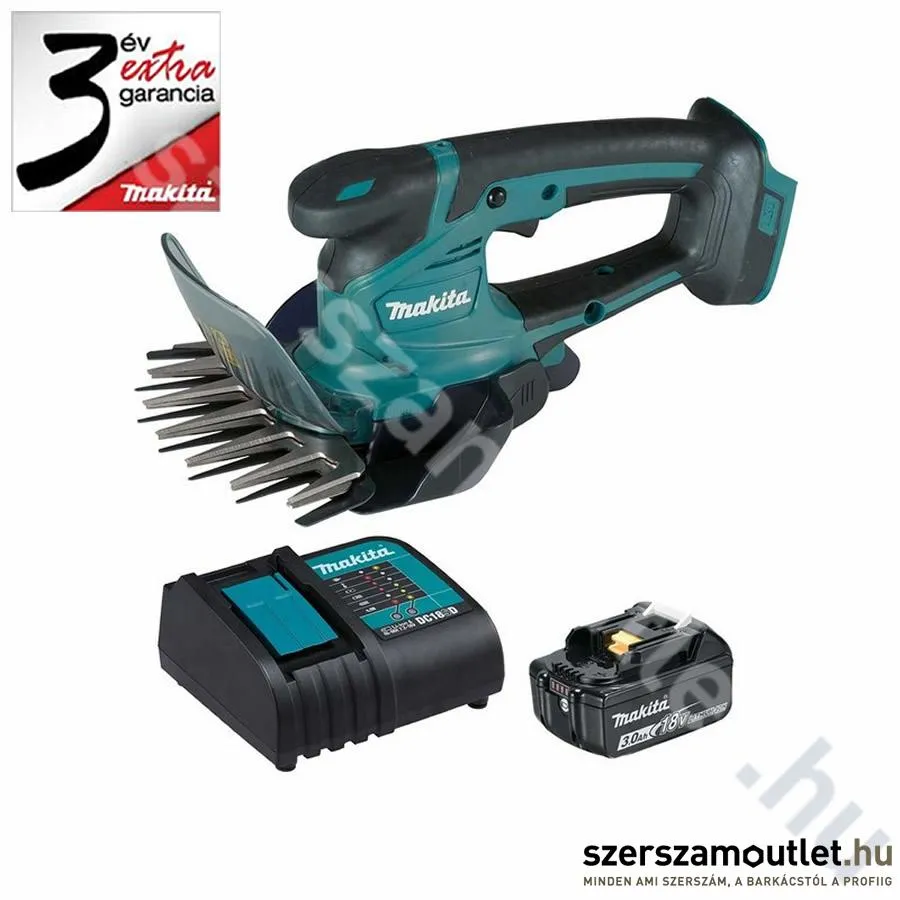 MAKITA DUM604RF Akkus sövényvágó 1db(18V 3,0Ah)akku+töltő