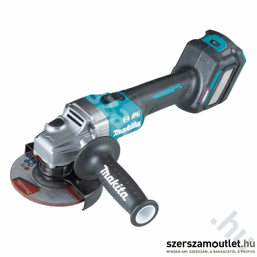 MAKITA GA023GZ Akkus szénkefementes fordulatszabályzós sarokcsiszoló (40V/125mm) (Akku és töltő nélk