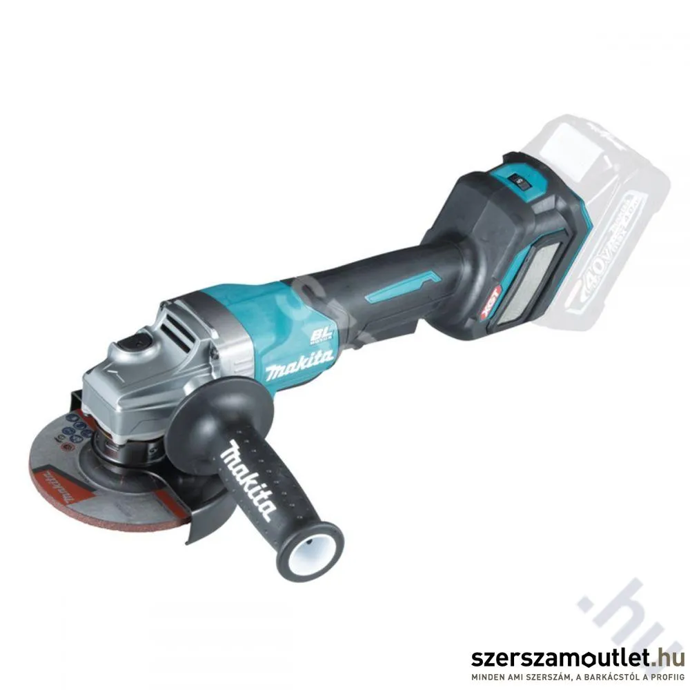 MAKITA GA032GZ Akkus szénkefementes sarokcsiszoló (40V/125mm) (Akku és töltő nélkül!)