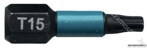 MAKITA impact BLACK csavarbehajtó bit T15 25mm (2db) (B-63666)