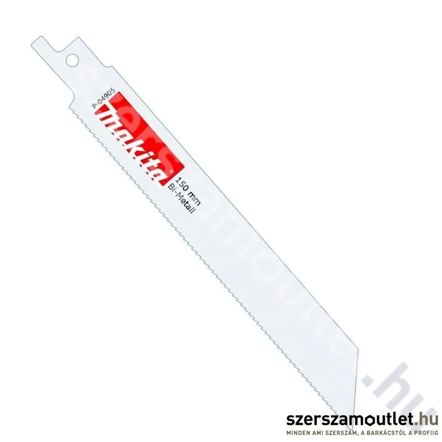 MAKITA Orrfűrészlap Bi-metal 150mm fém/inox (5db) (finom vágás)