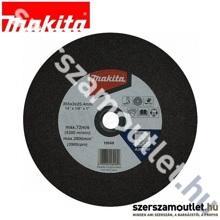 MAKITA Vágókorong 355x2,5x25,4mm (B-49448)