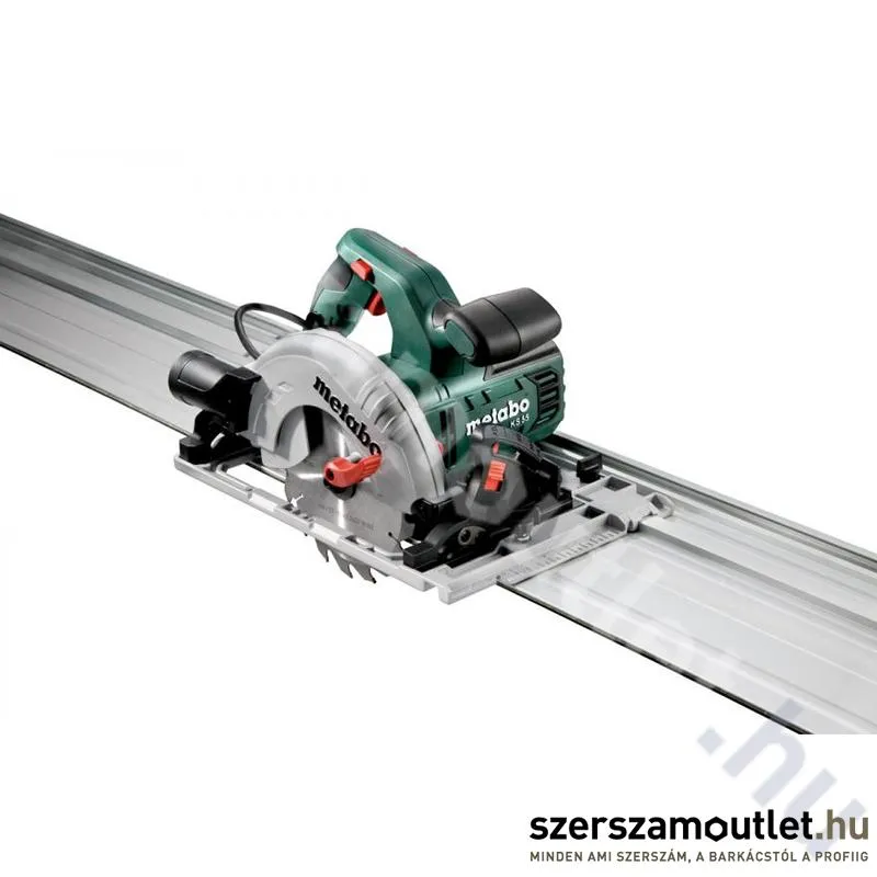 METABO KS 55 FS Körfűrész | FS 160 vezetősínnel (1200W/160mm)