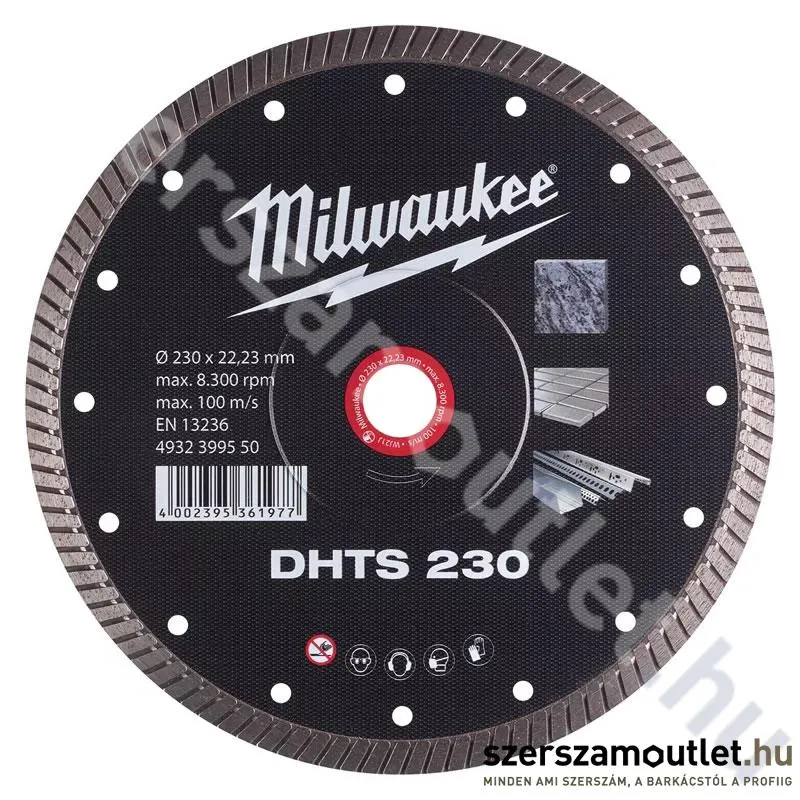 MILWAUKEE 230mm gyémánt vágótárcsa (4932399550)