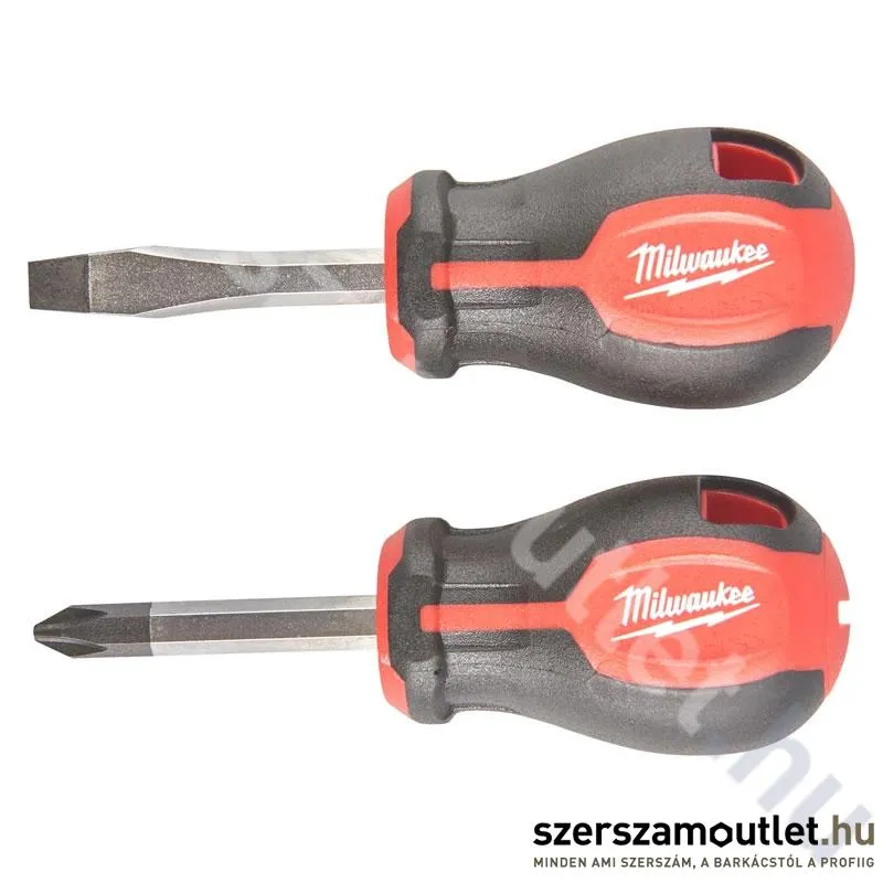 MILWAUKEE 2 darabos csavarhúzó készlet (PZ/SL) (4932471810)