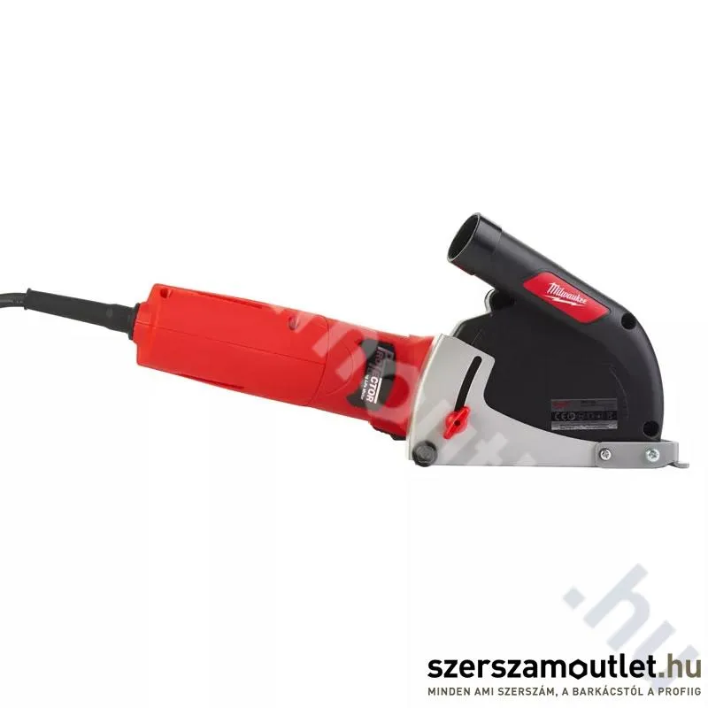 MILWAUKEE AGV 12-125 X DEC SET Sarokcsiszoló porelvezető burkolattal, kofferben (1200W/125mm)