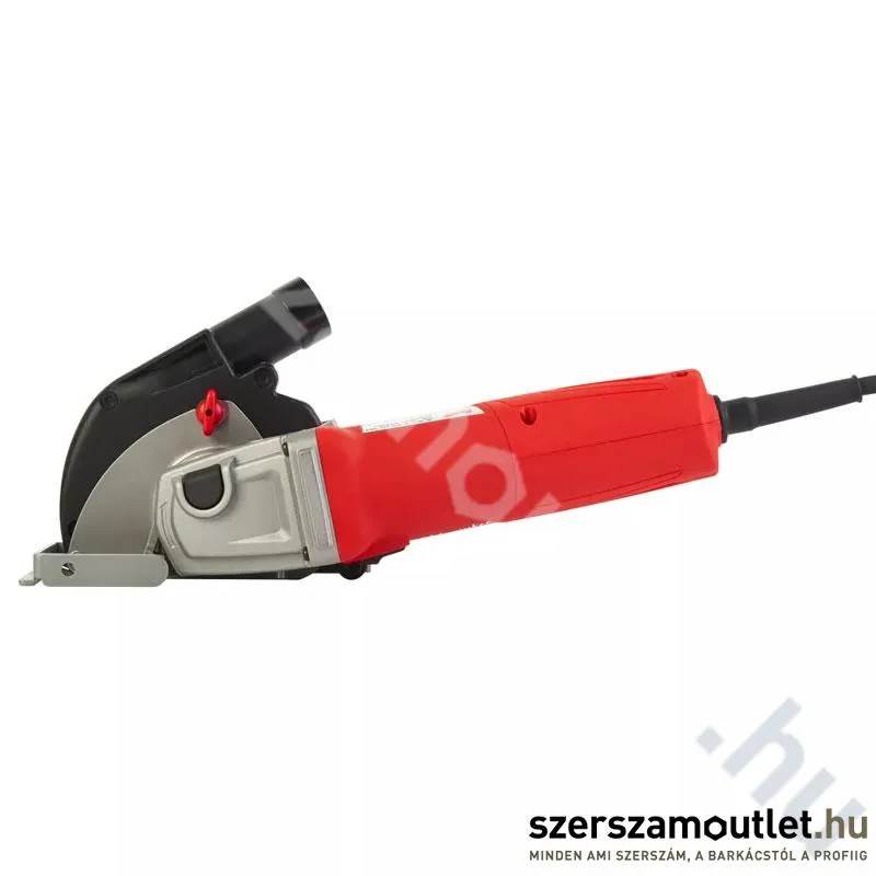 MILWAUKEE AGV 12-125 X DEC SET Sarokcsiszoló porelvezető burkolattal, kofferben (1200W/125mm)