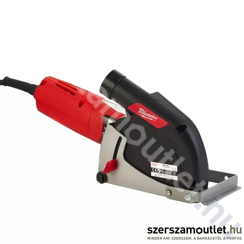 MILWAUKEE AGV 12-125 X DEC SET Sarokcsiszoló porelvezető burkolattal, kofferben (1200W/125mm)