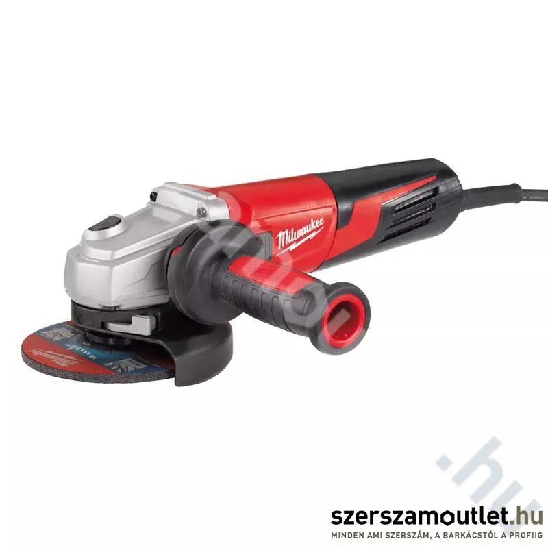 MILWAUKEE AGV 15-125 XE Sarokcsiszoló fordulatszám szabályzós, lágyinditással (1550W/125mm)