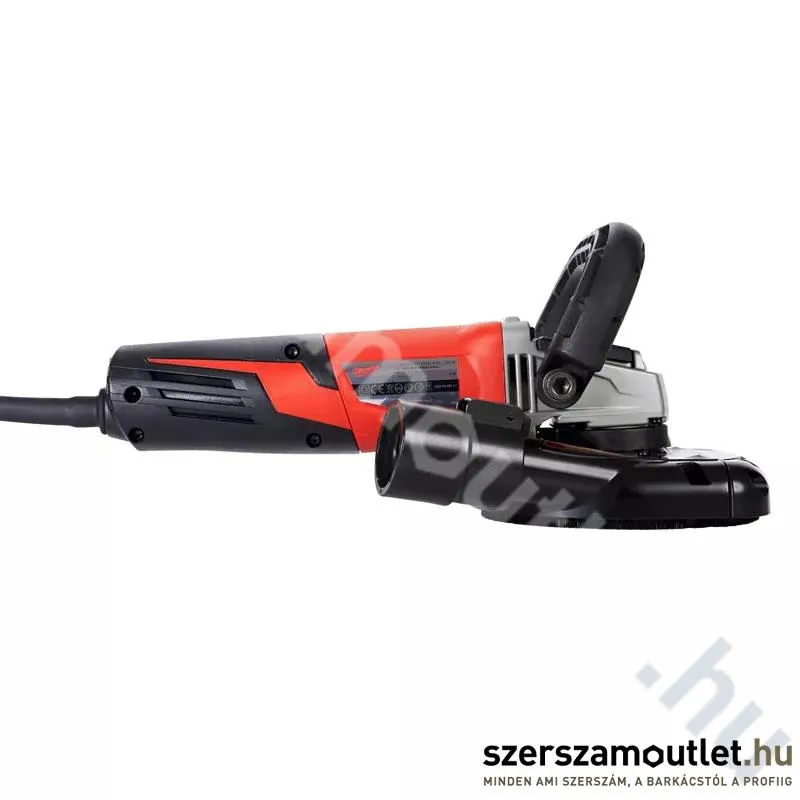 MILWAUKEE AGV 15-125 XC DEG SET Sarokcsiszoló porelvezető burkolattal, kofferben (1550W/125mm)