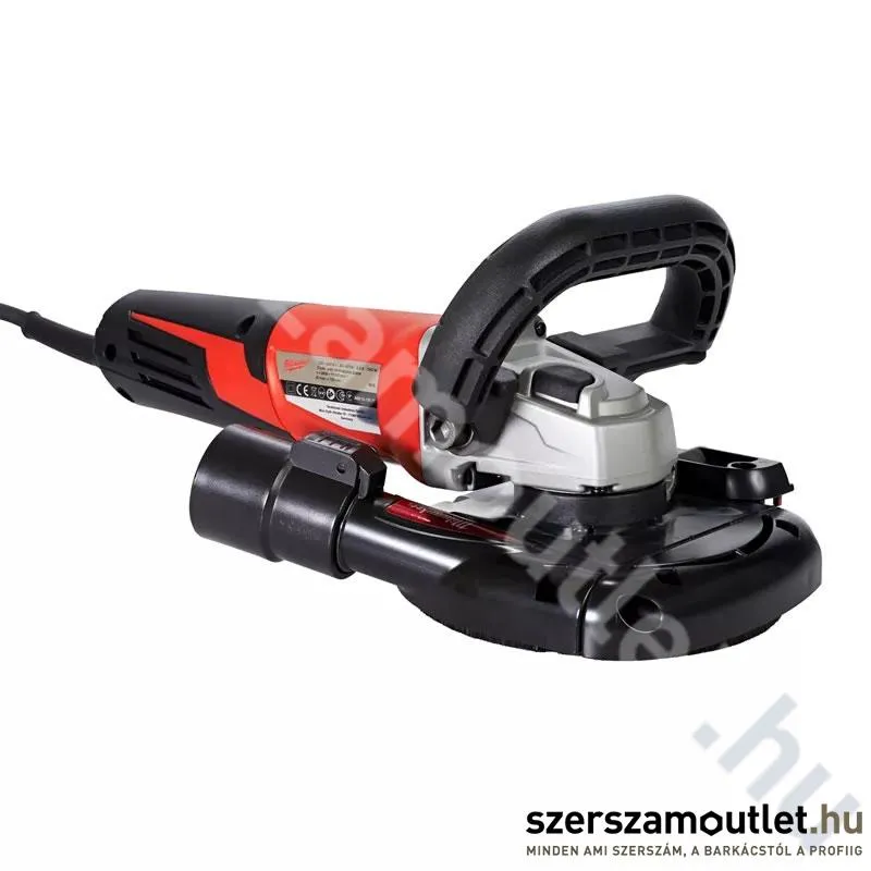 MILWAUKEE AGV 15-125 XC DEG SET Sarokcsiszoló porelvezető burkolattal, kofferben (1550W/125mm)