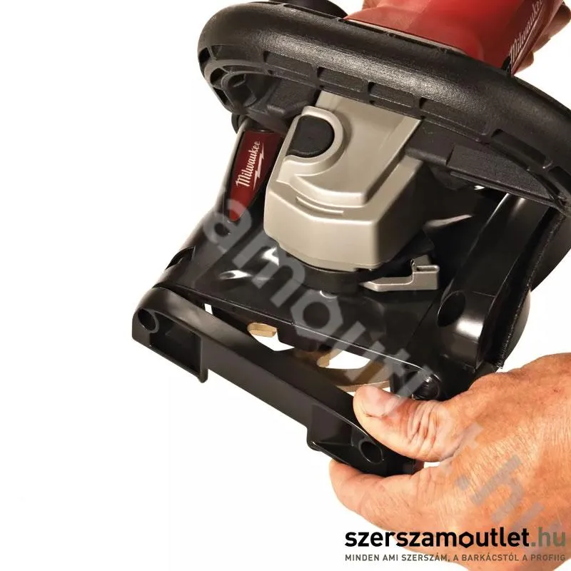 MILWAUKEE AGV 15-125 XC DEG SET Sarokcsiszoló porelvezető burkolattal, kofferben (1550W/125mm)