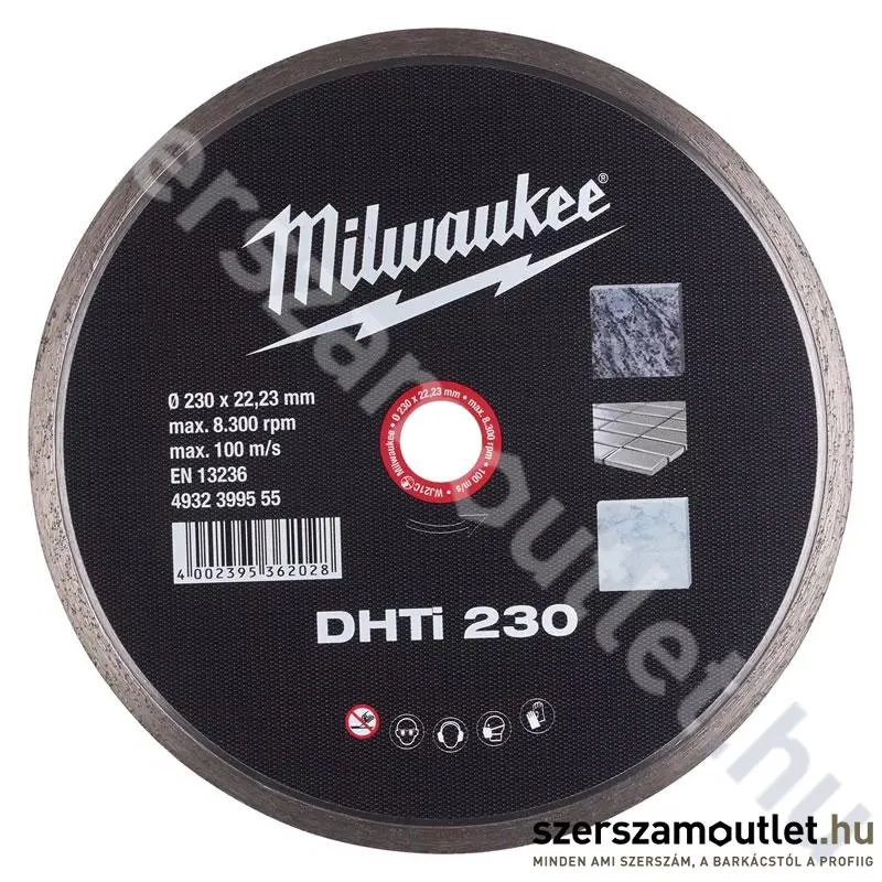 MILWAUKEE DHTi 230 Gyémánt vágótárcsa 230mm (4932399555)