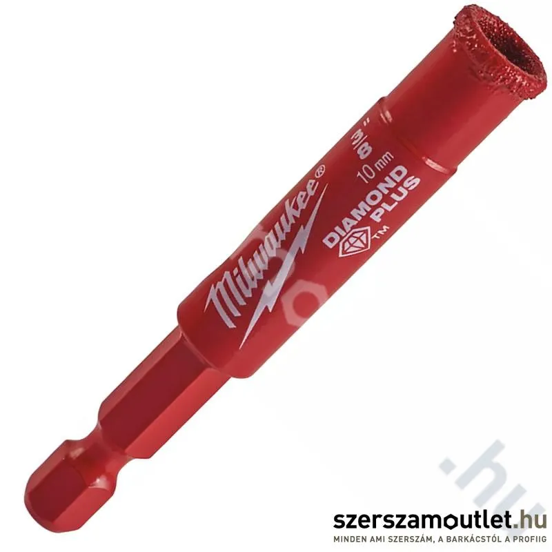 MILWAUKEE DIAMOND PLUS Gyémántfúró száraz/nedves 10mm (49560509)