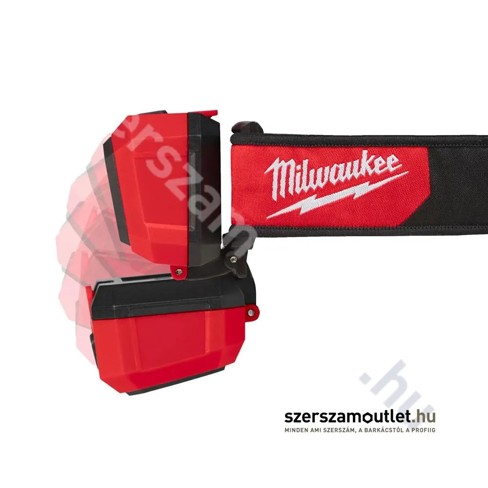 MILWAUKEE HL-SF Alkáli spot és szórt fényű fejlámpa (450lm) (4933471388)