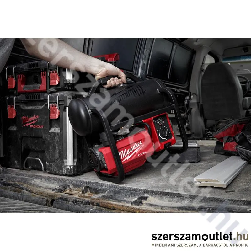 MILWAUKEE M18 FAC-0 Akkus légkompresszor (18V/7,6l) (Akku és töltő nélkül!) (4933472166)