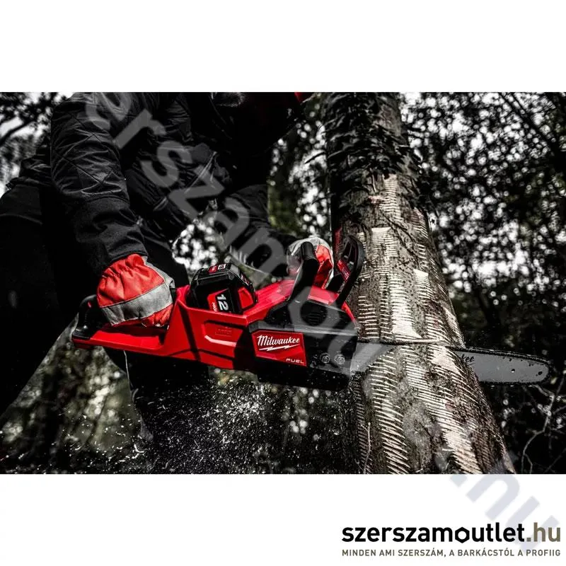 MILWAUKEE M18 FCHS-0 Akkus szénkefementes láncfűrész (18V/40cm) (Akku és töltő nélkül!) (4933464723)