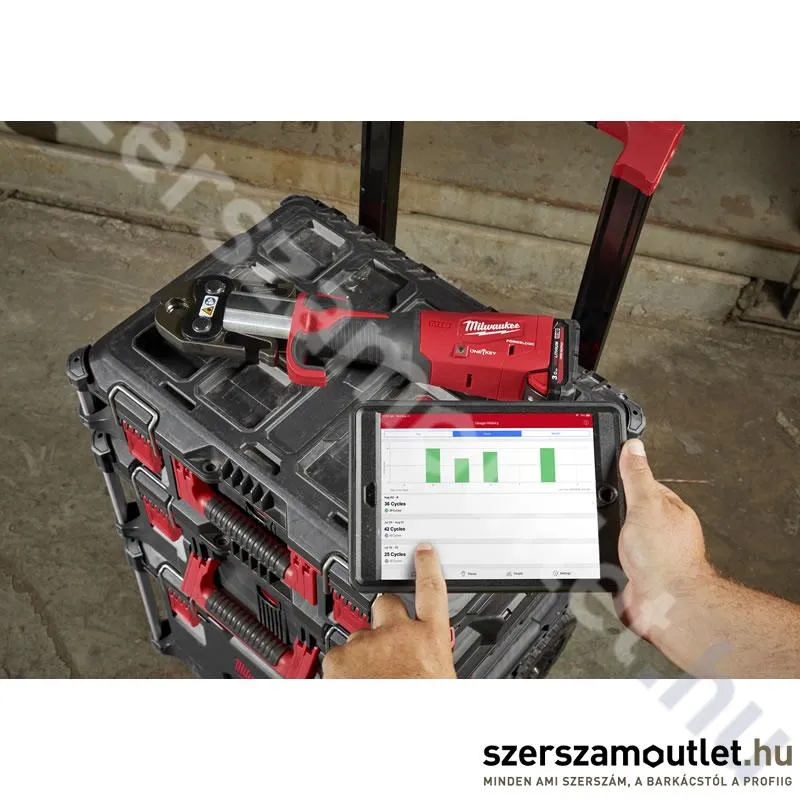 MILWAUKEE M18 ONEBLHPT-302C M-SET Akkus prés, szénkefementes, kofferben (M pofa) (2x3,0Ah/18V)