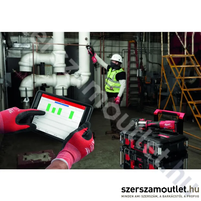 MILWAUKEE M18 ONEBLHPT-302C M-SET Akkus prés, szénkefementes, kofferben (M pofa) (2x3,0Ah/18V)