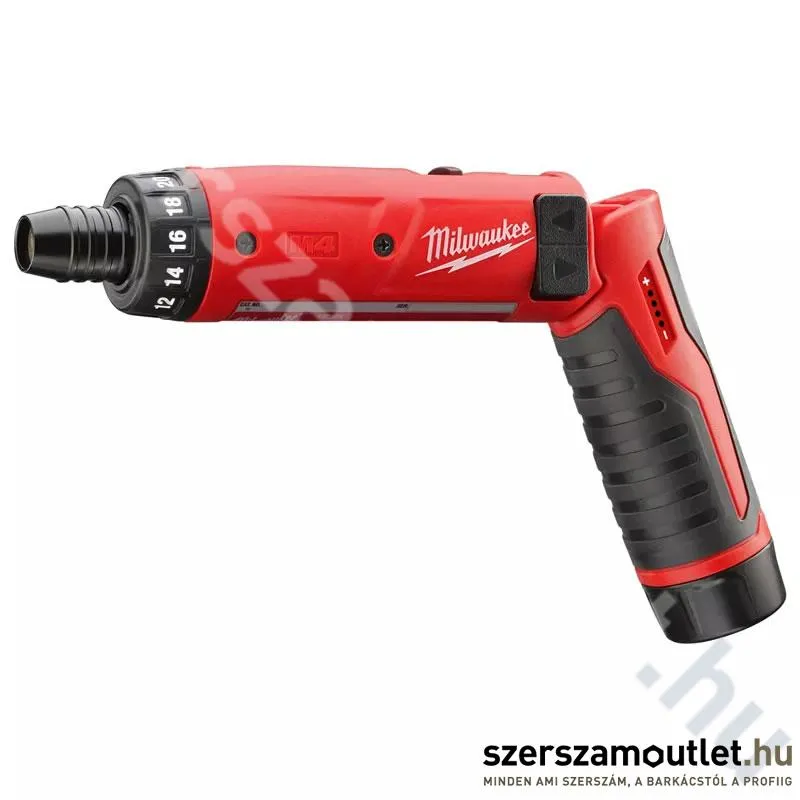 MILWAUKEE M4 D-202B Akkus csavarozó (2x2,0Ah/4V) (4933440475)