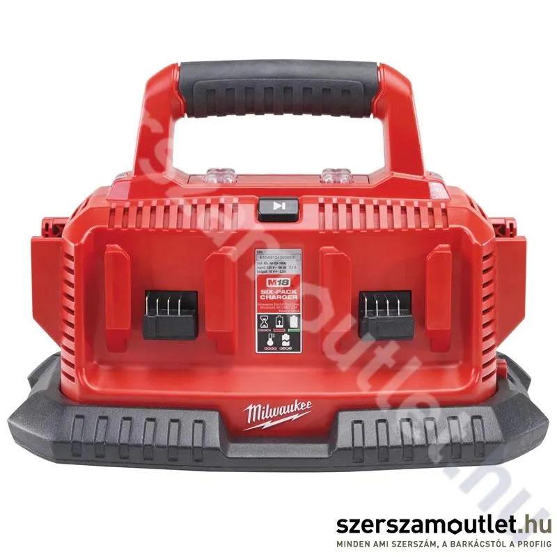 MILWAUKEE M1418C6 Multizónás akkutöltő (4932430086)