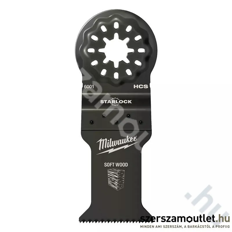 MILWAUKEE MULTITOOL STARLOCK Merülő fűrészlap 35x42mm (puhafához) (48906001)