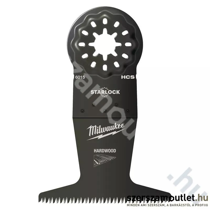 MILWAUKEE MULTITOOL STARLOCK Merülő fűrészlap 65x42mm (keményfához) (48906015)