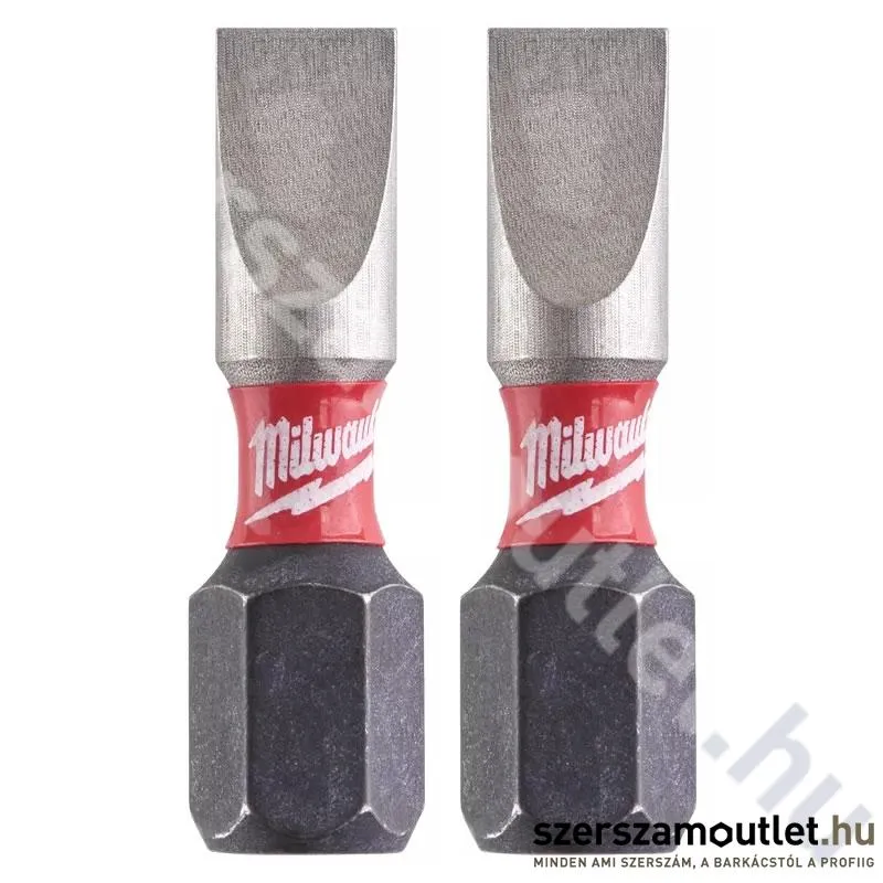 MILWAUKEE SHOCKWAVE IMPACT DUTY Bithegy SL0,8x5,5x25mm (2db)