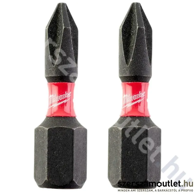 MILWAUKEE SHOCKWAVE PH1x25mm bithegy (2db) (4932430850)