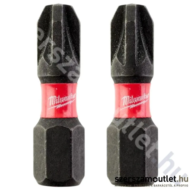 MILWAUKEE SHOCKWAVE PZ3x25mm bithegy (2db) (4932430868)