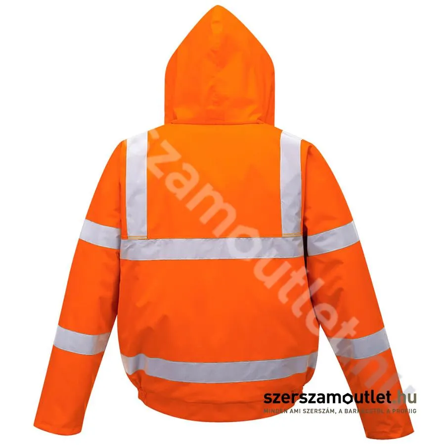 PORTWEST S463 Hi-Vis Jól láthatósági Bomber dzseki [Narancs] (S463ORR)