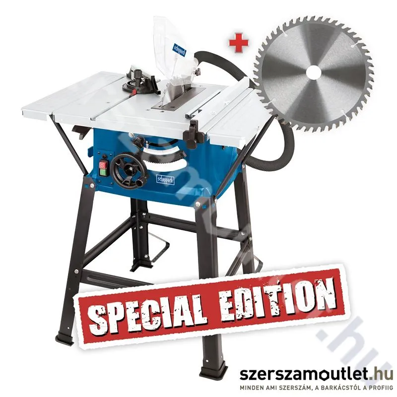 SCHEPPACH HS 81 S Asztali körfűrész (1500W/210mm) (5901311904/5901311901)